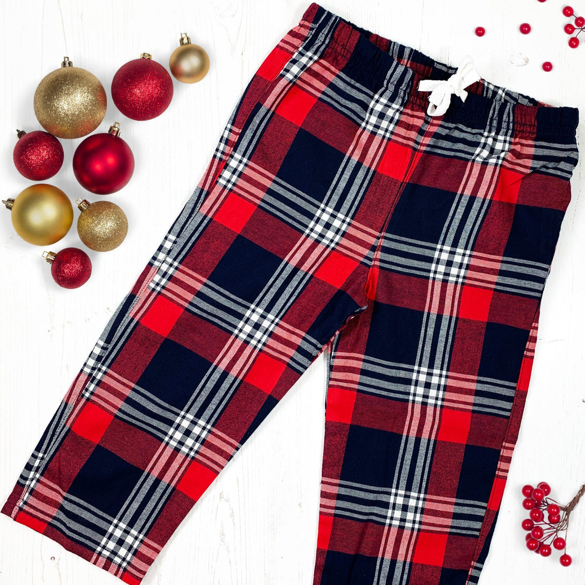 Children s Tartan Pyjama Bottoms Betty Bramble