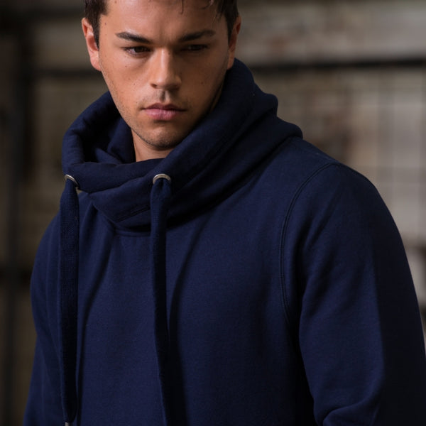 Hoodie with outlet neck