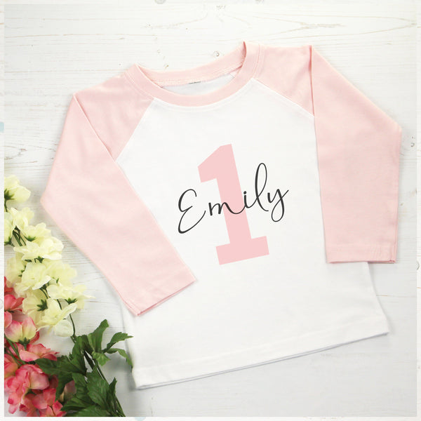 Personalised first hot sale birthday t shirt