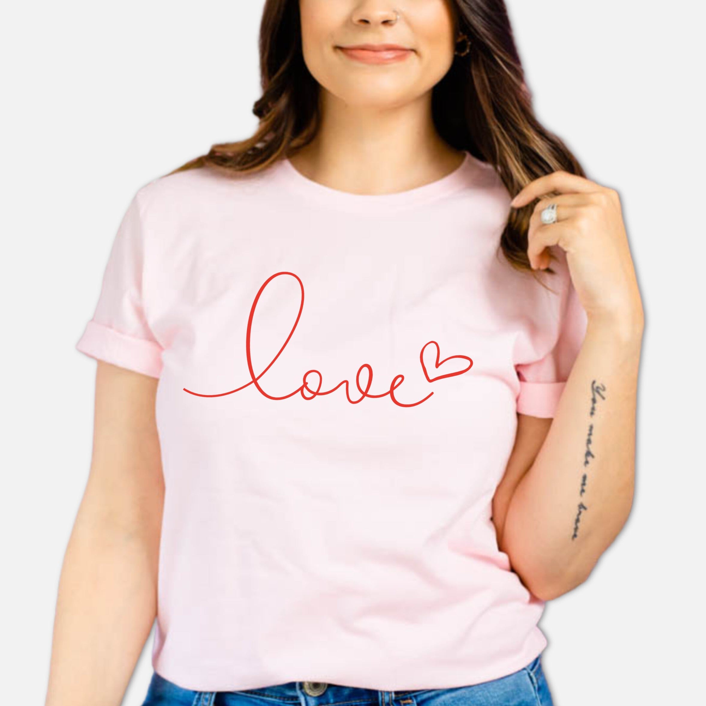 Organic Pink Sunshine & Coffee T Shirt