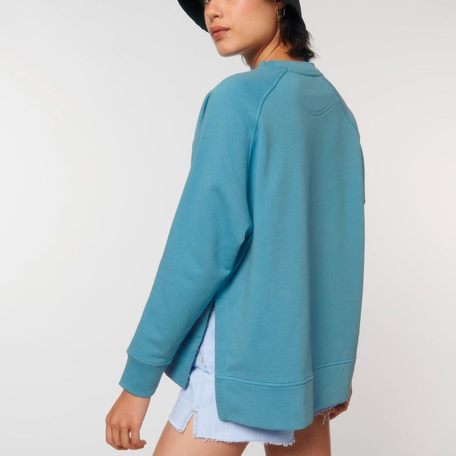 Blue colour sweatshirt sale