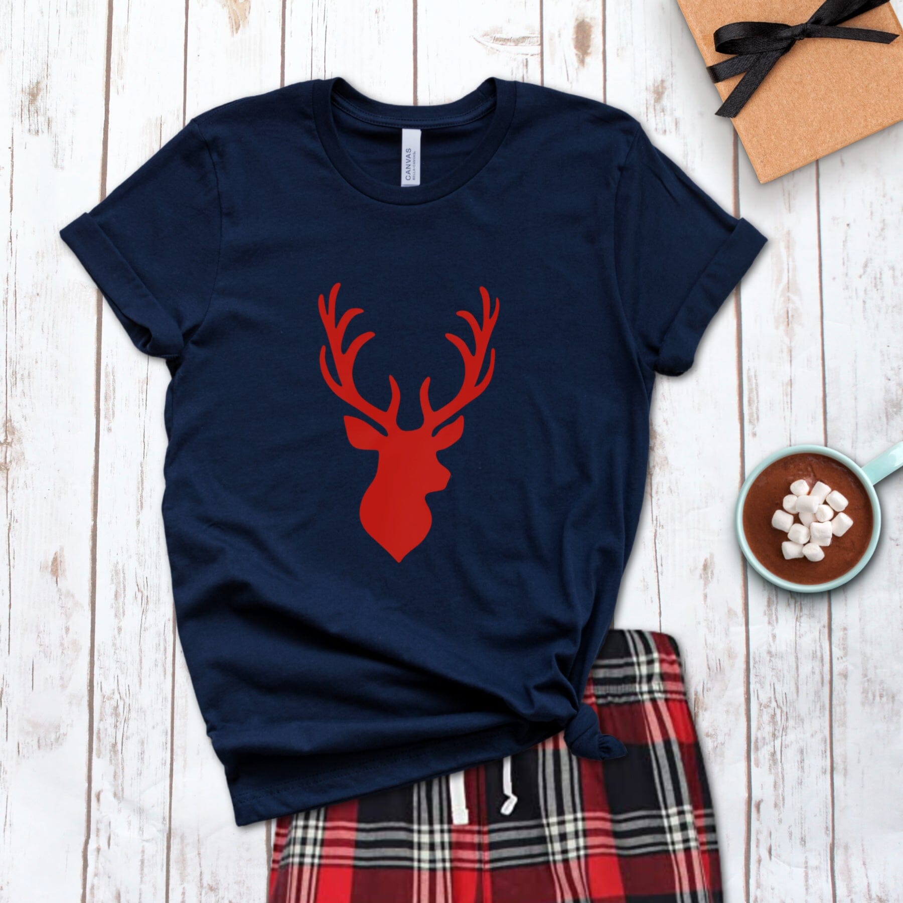 Reindeer pyjamas online womens