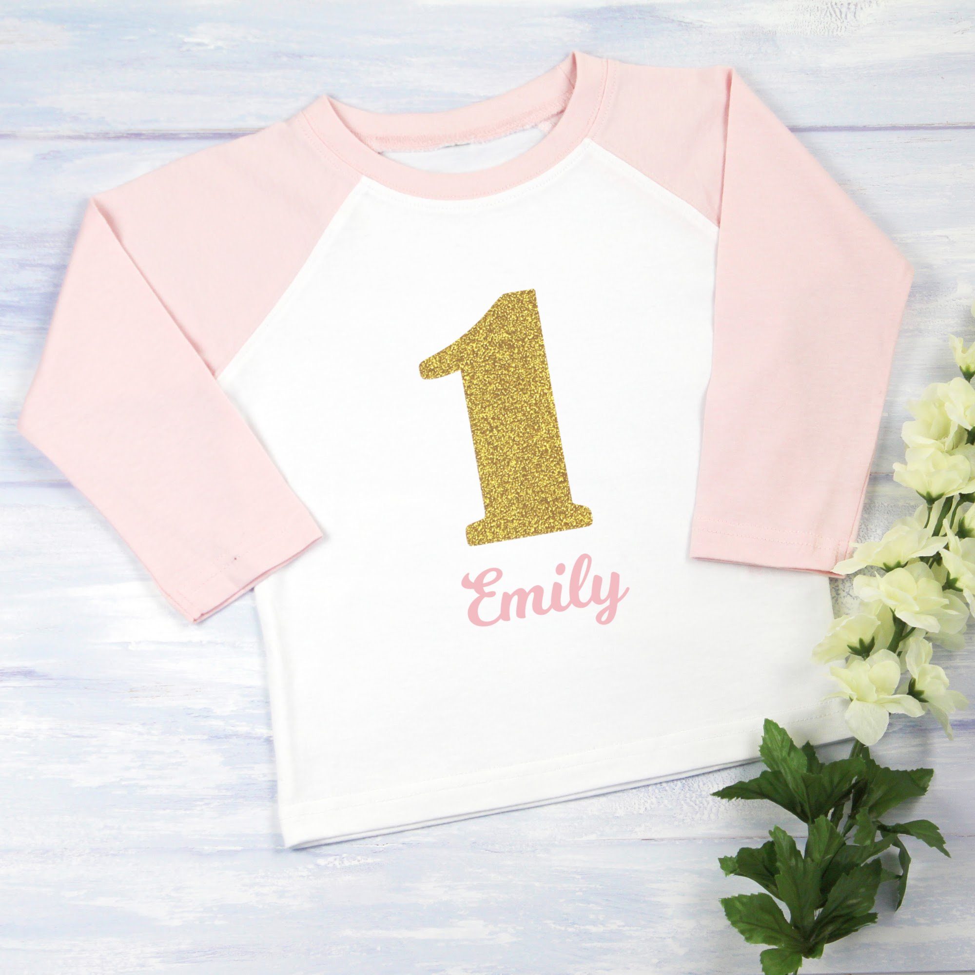 First birthday 2025 shirt with name