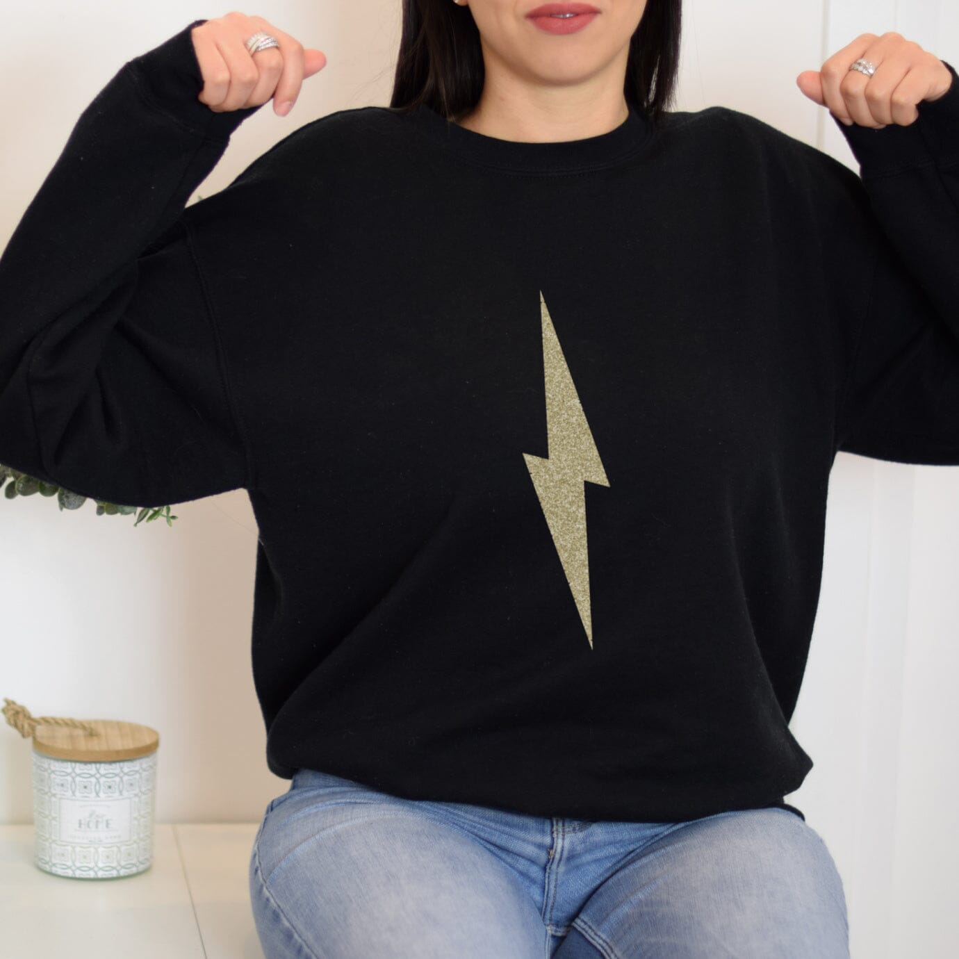 Lightning sweater shop